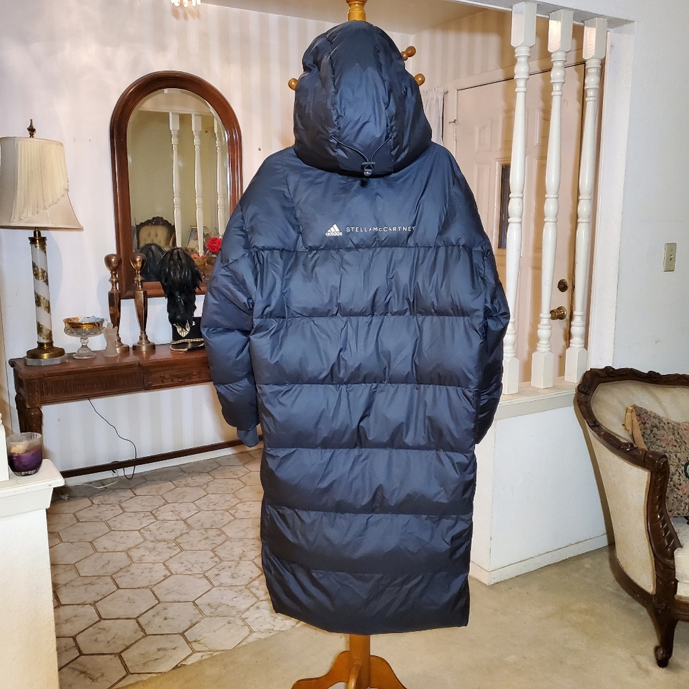Adidas Stella Mccartney Quilted Long Jacket - Picture 5 of 16